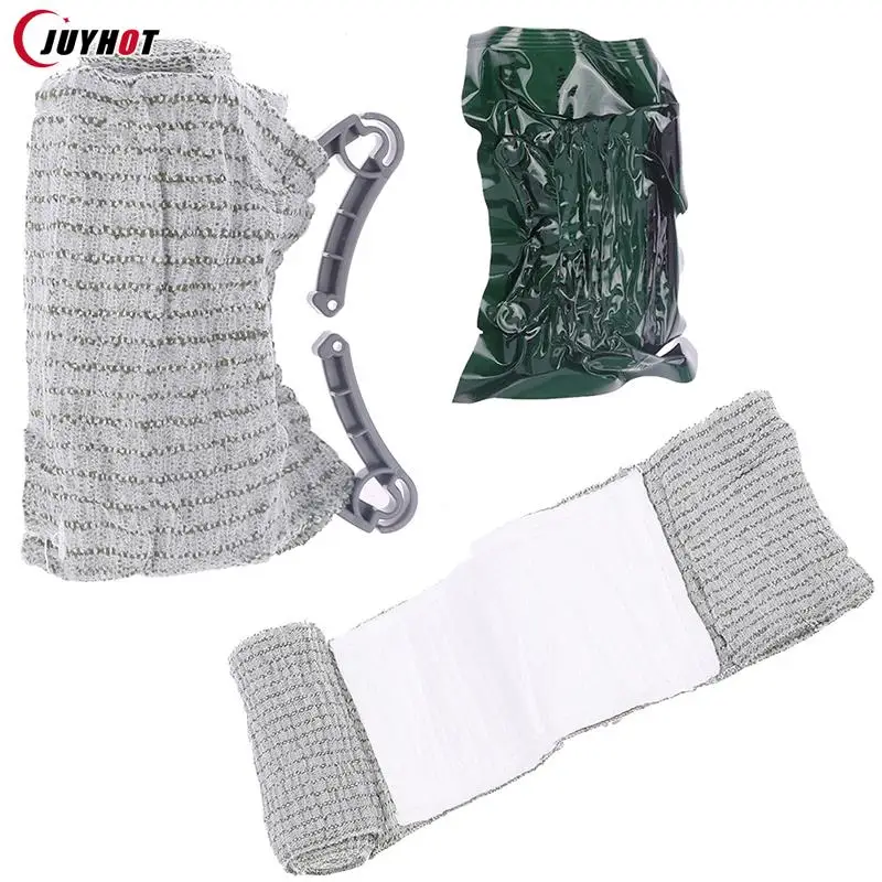 

Israel Bandage Wound Rescue Battle Dressing Survival First Aid Emergency Gauze Care Emergency Trauma Wrap Kit Combat Medical