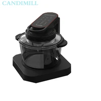 Automatic Household Smokeless Barbecue Stove Non-stick BBQ Grill Pan With Intelligent Touch Panel Rotary Heating