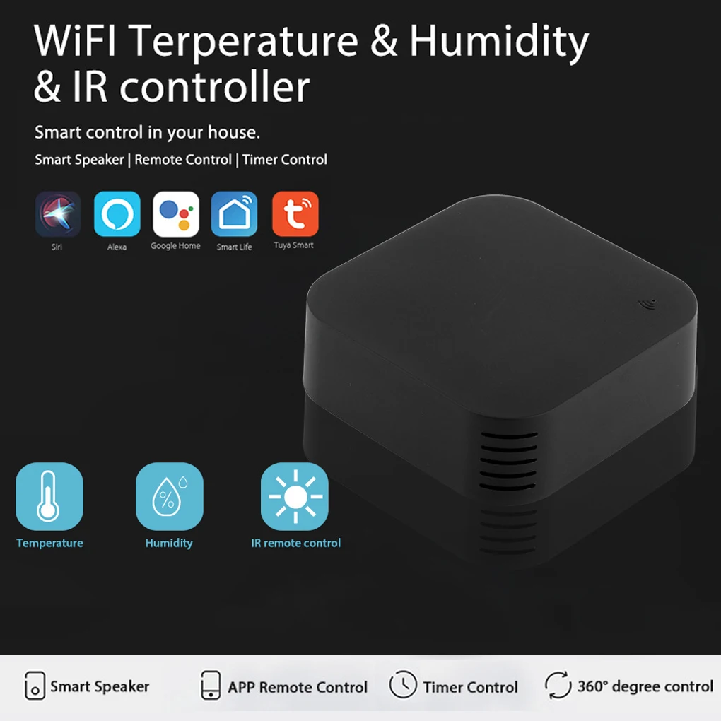 

Tuya Smart Mobile Phone App Remote Control Infrared Hub Wireless Air Conditioner DVD Player Controller Home Intelligent Supplies