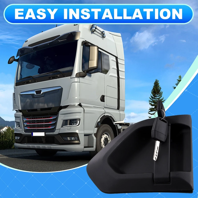 Панель внешней дверной ручки с 2 ключами для MAN TGL TGM TGS TGX 2020- Дверная панель