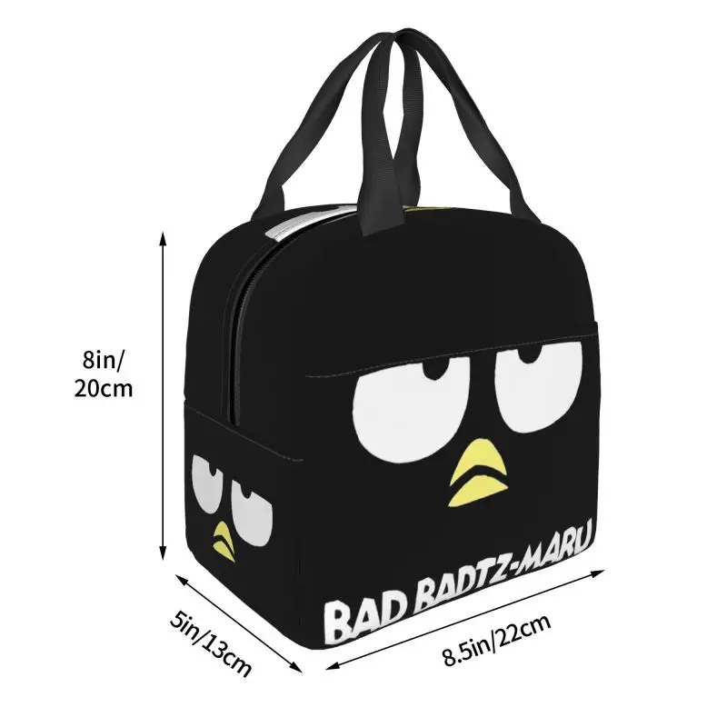 Портативный Ланч-бокс на заказ Bad Badtz Maru Face Женский герметичный охладитель
