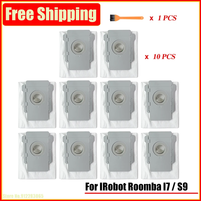 

Dust Bag For IRobot Roomba I7+ I7 Plus E5 E6 E7 S9 S9+ Robot Vacuum Cleaner Dust Bags Sweeping Replacement Accessories Parts