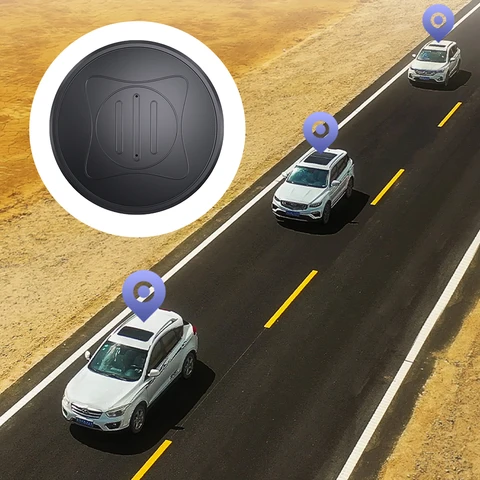 Мини Магнитный GPS-трекер с защитой от кражи, устройство для отслеживания SOS для автомобиля/человека/питомца, трекер местоположения в режиме ожидания, локатор в режиме реального времени