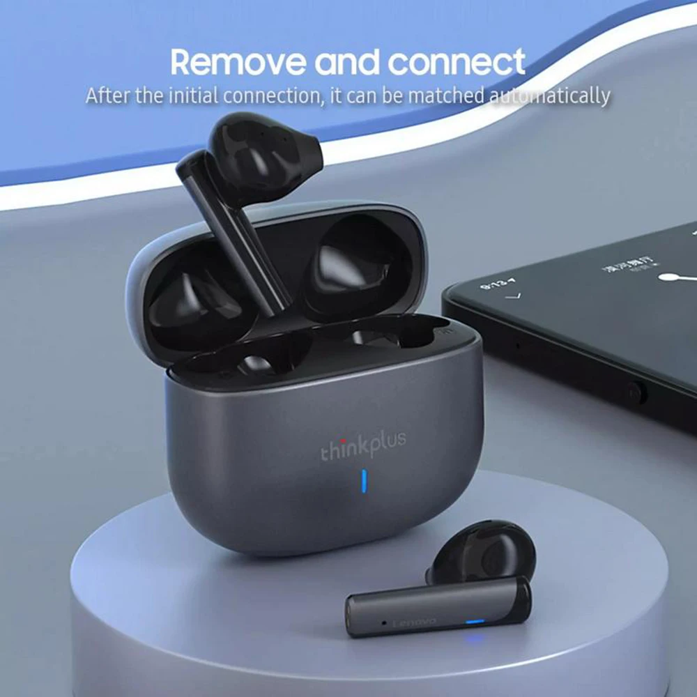 Беспроводные наушники Lenovo TW50 PRO Bluetooth V5.3 сенсорное управление водонепроницаемая