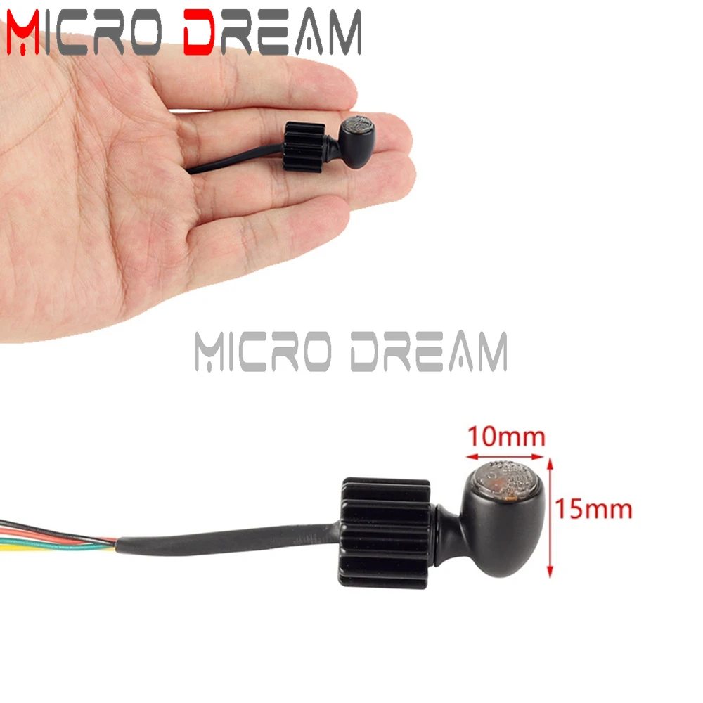 10*15 мм светодиодный указатель поворота мигалка для тормоза яркая лампа белая