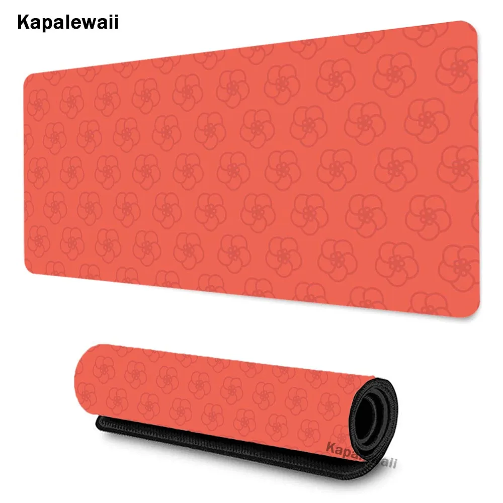 

Flower Mousepad Abstract Art Gaming Mouse Pad Computer Gamer Table Pads Mause Mat Non-slip Deskmat Pc Keyboard Carpet XXL 90x40