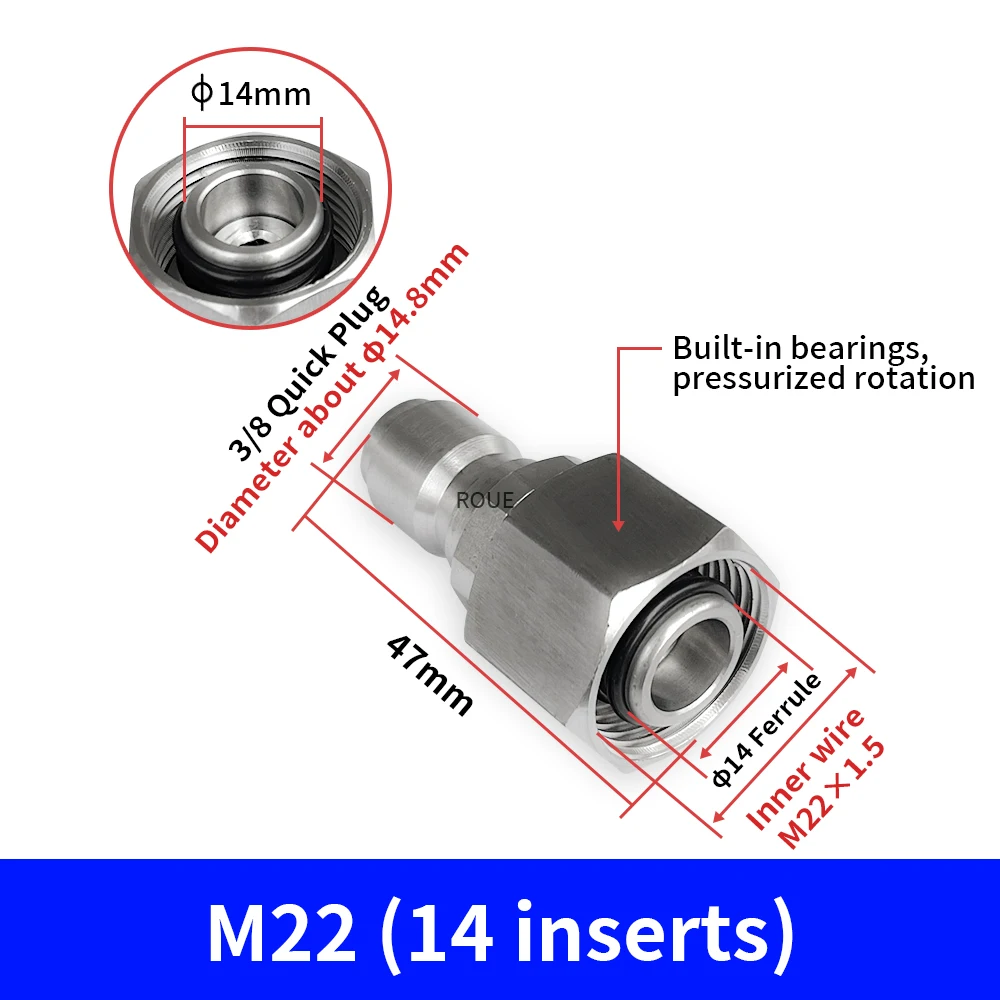 

Kaikarai Самоблокирующийся разъем 3/8 дюйма для шланга высокого давления
