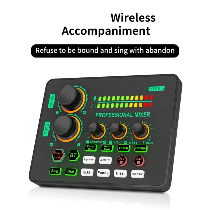 Звуковая карта Plug and Play Studio Recording Live с улучшенной обработкой звука для всех