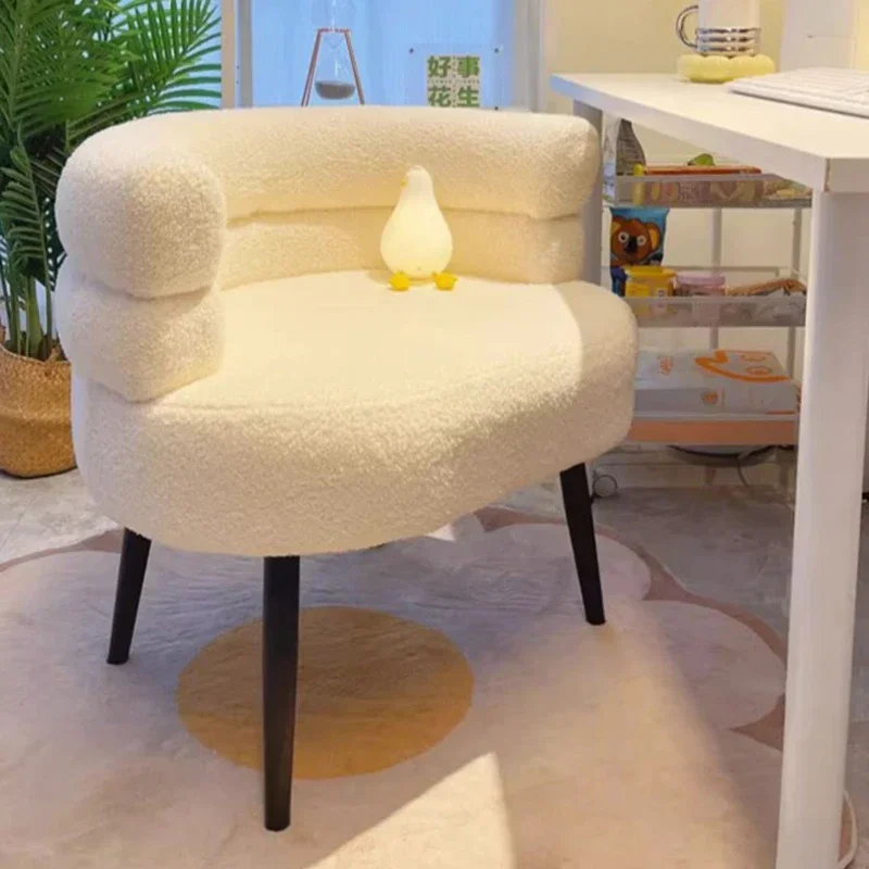 Милый европейский пушистый туалетный столик современная спальня для девочек