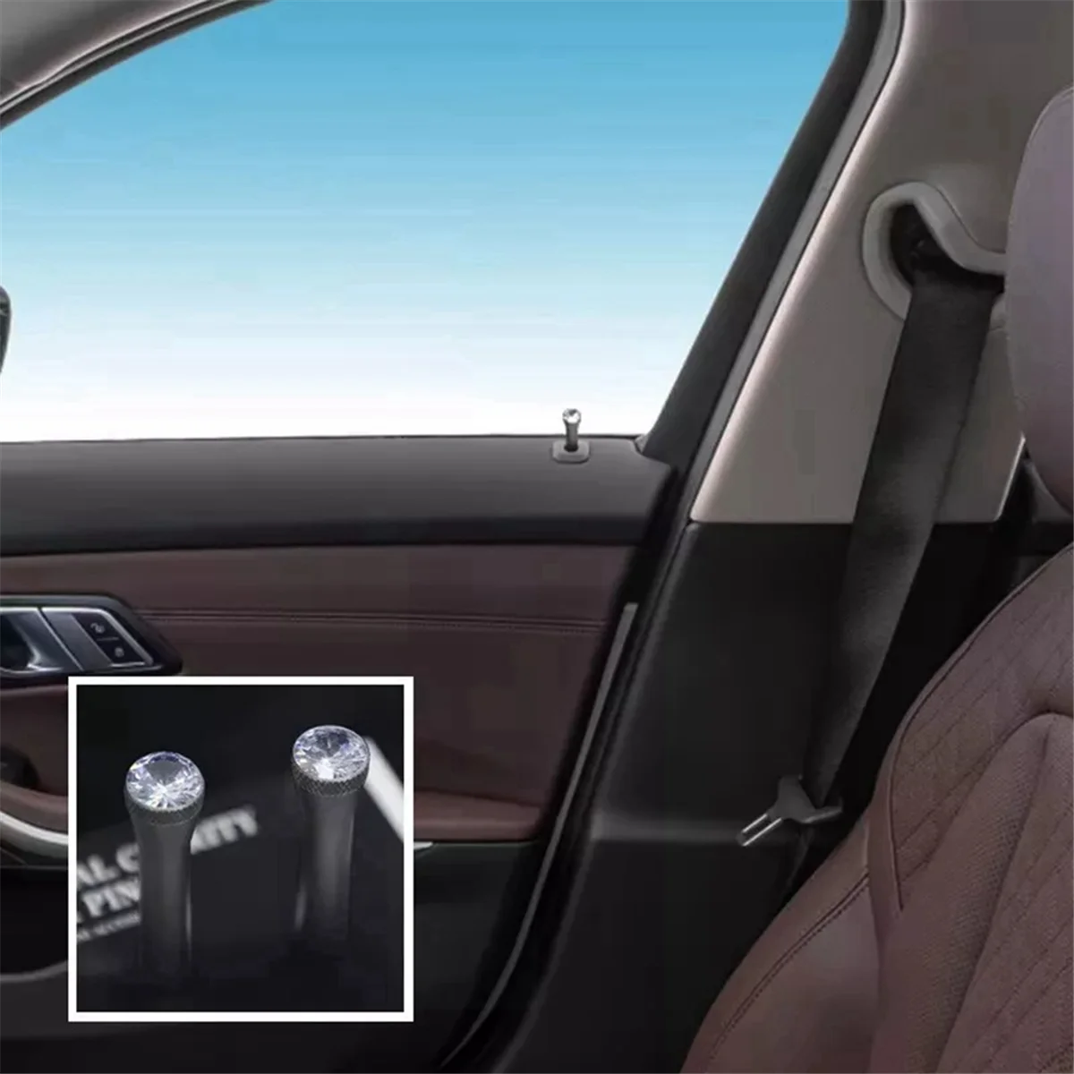 2 шт./компл. хрустальный дверной замок для всех моделей G30 G20 G05 G06 G01 G08 G11 G12 F10 F20 F30 F15