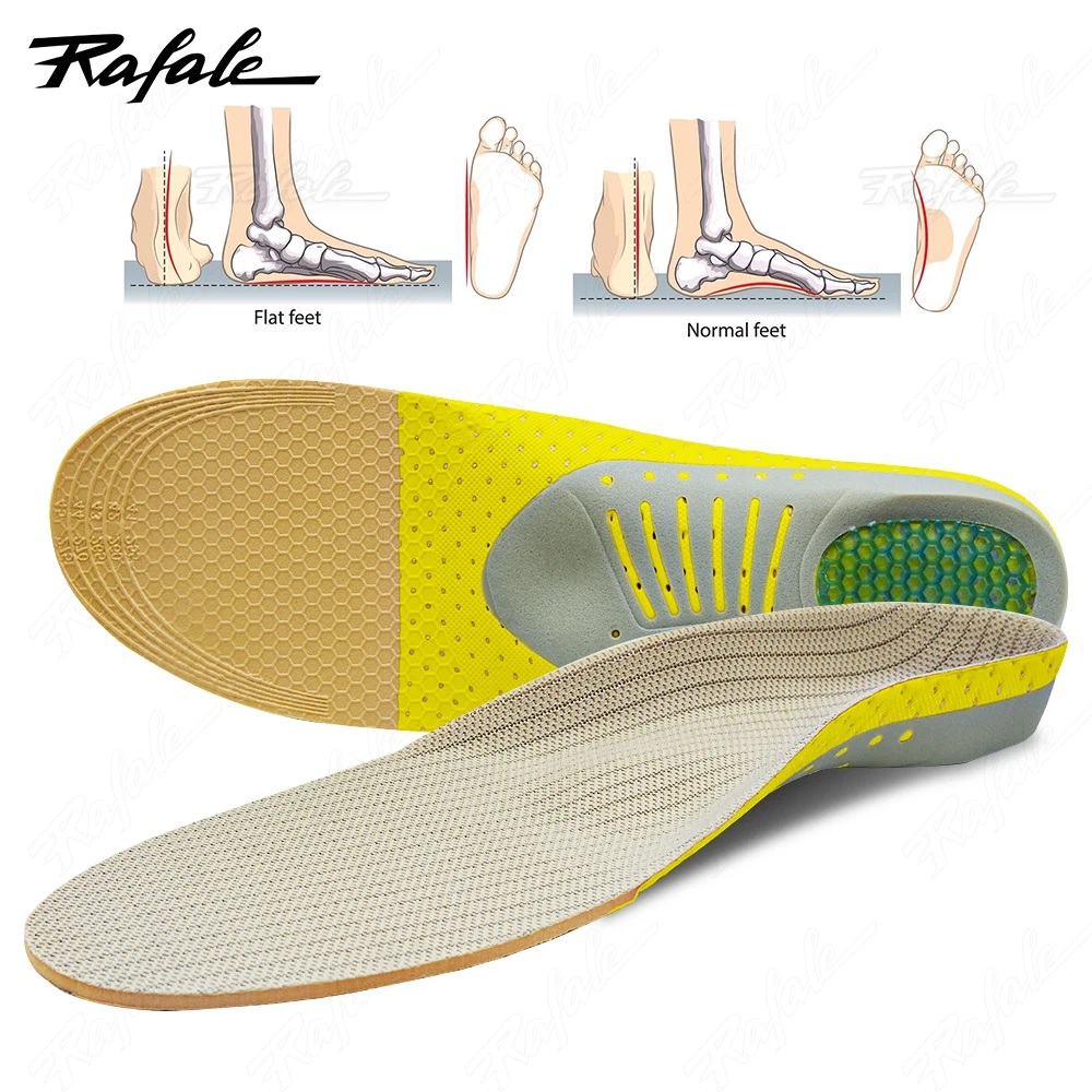 Ортопедические стельки из ПВХ силикагеля коррекция плоскостопия поддержка