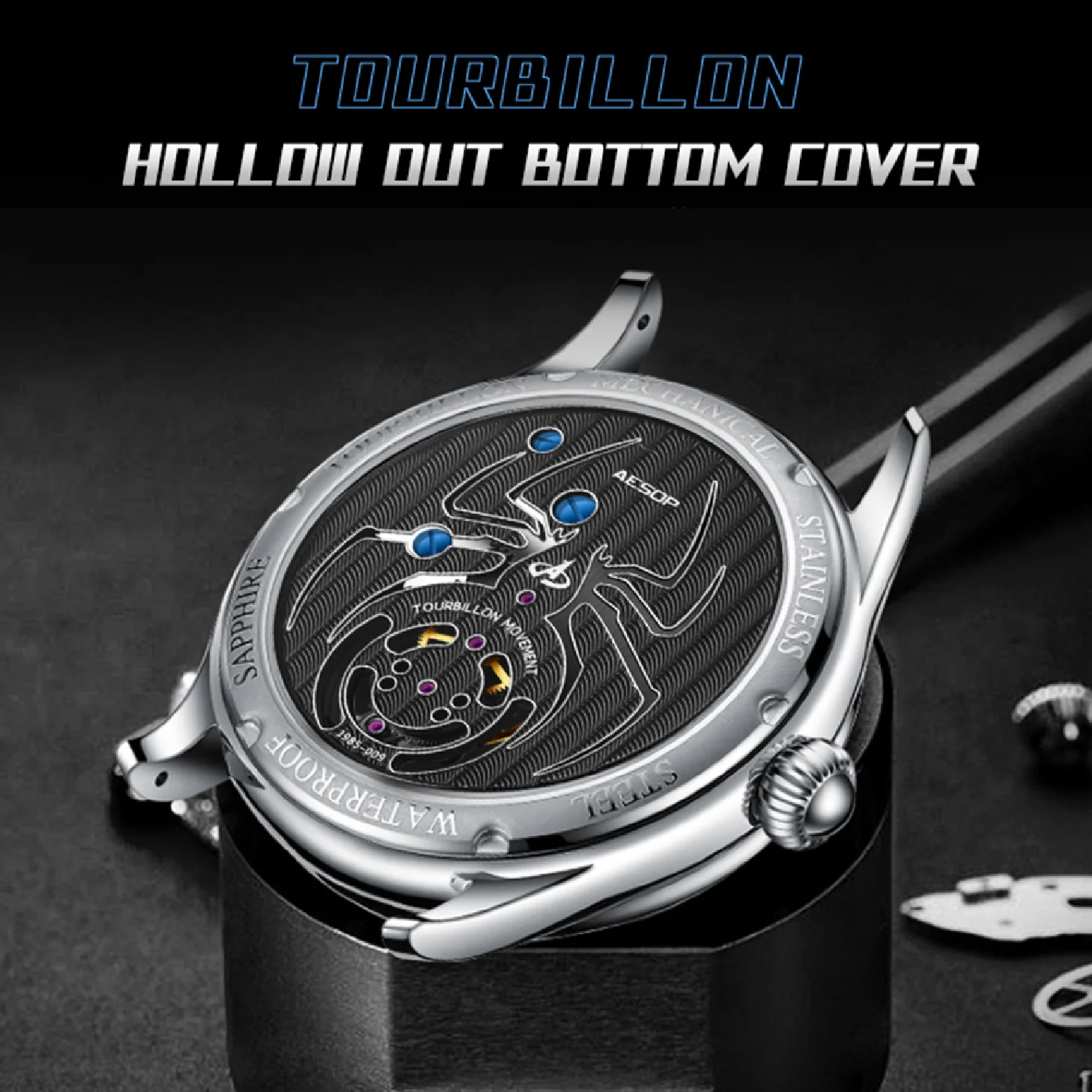 Рисунок 3 - Роскошные Механические часы AESOP Flying с турбийоном