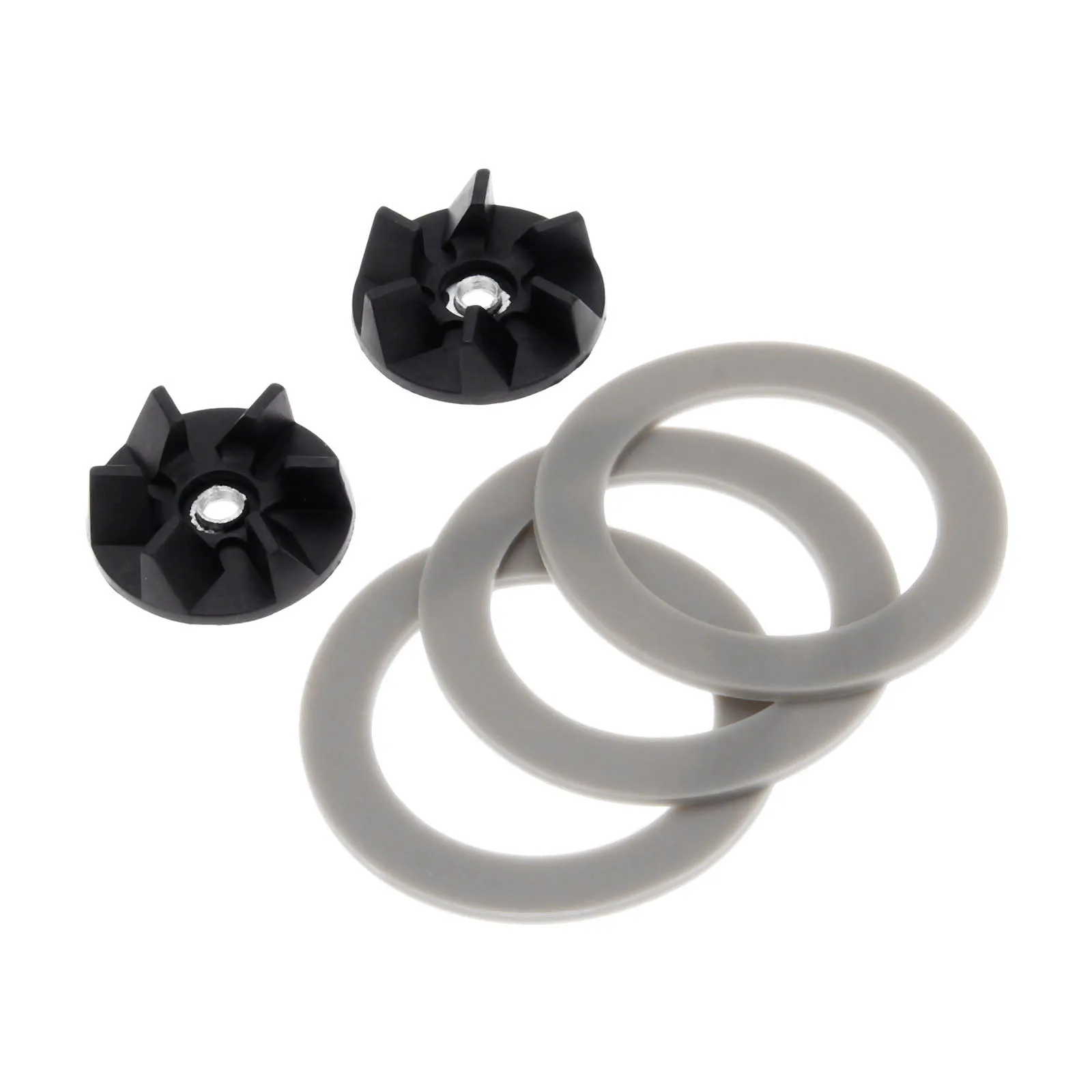 5Pcs/set Blender Sealing Gasket with Rubber Drive Clutch Fit for Hamilton Beach Blender Kitchen Blender Parts Number 990035800