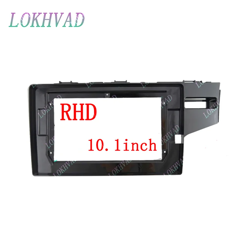 2 Din для HONDA JAZZ FIT 2014-2019 UV BLACK Автомобильная рамка Android Комплект панели Центральный лицевой кабель видео жгут canbus (art.: 3920d28efc04d) - 3920d28efc04d