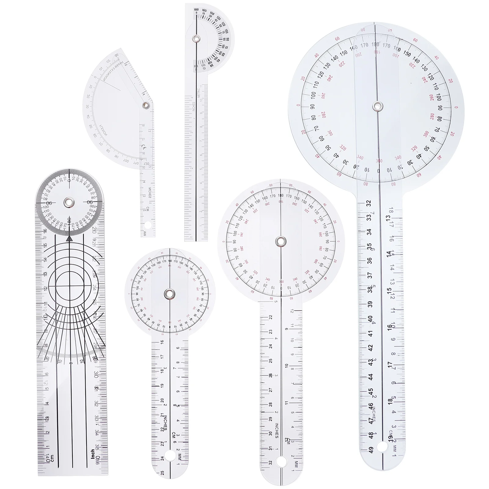 

Goniometer Angle Ruler Protractor Rotary Digital Joint Spinal Degree Measuring Finder Bevel Gauge Measure Orthopedics Body Tool