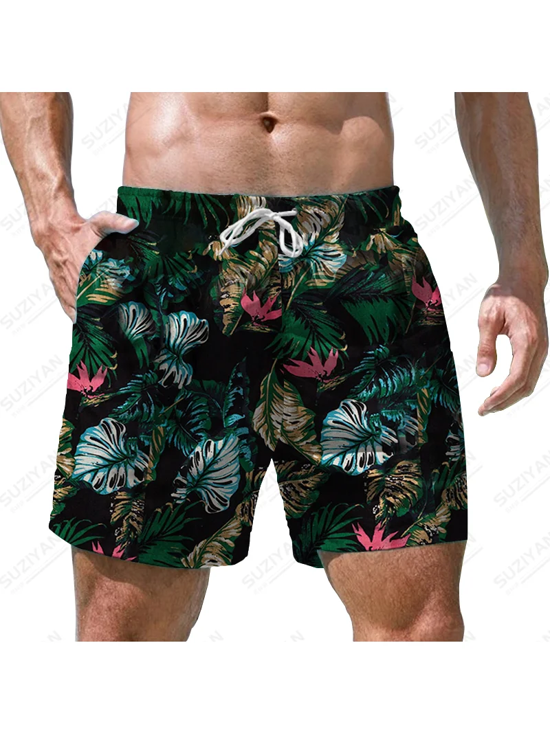 High Quality Men's White Board Shorts Graphic Round Of Watercolor Turtles  Printed Swimwear New Summer Retro Swim Trunks V236/2 - Casual Shorts -  AliExpress