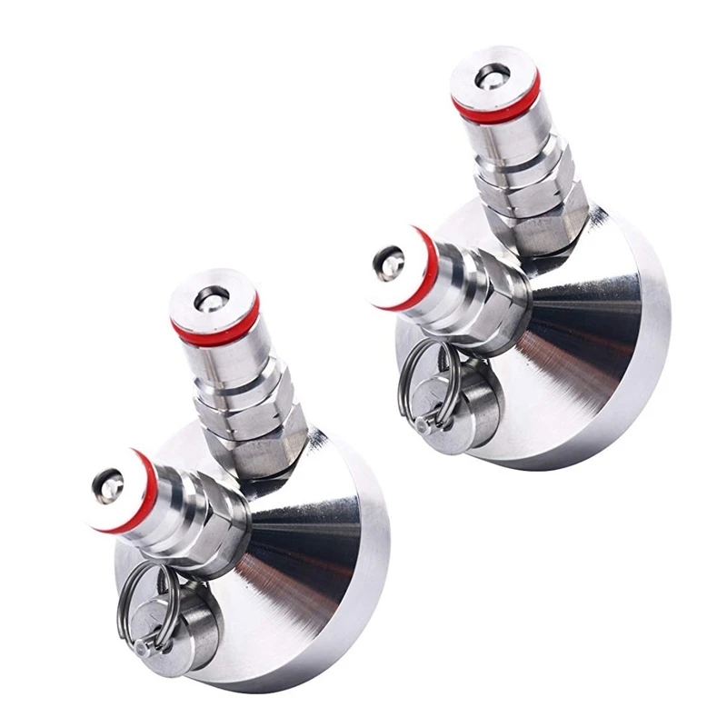 

2X Ball Lock Mini Keg Tap Dispenser For Mini Beer Keg Stainless Steel Dispenser Growler Homebrew Spear 3.6L/5L/10L