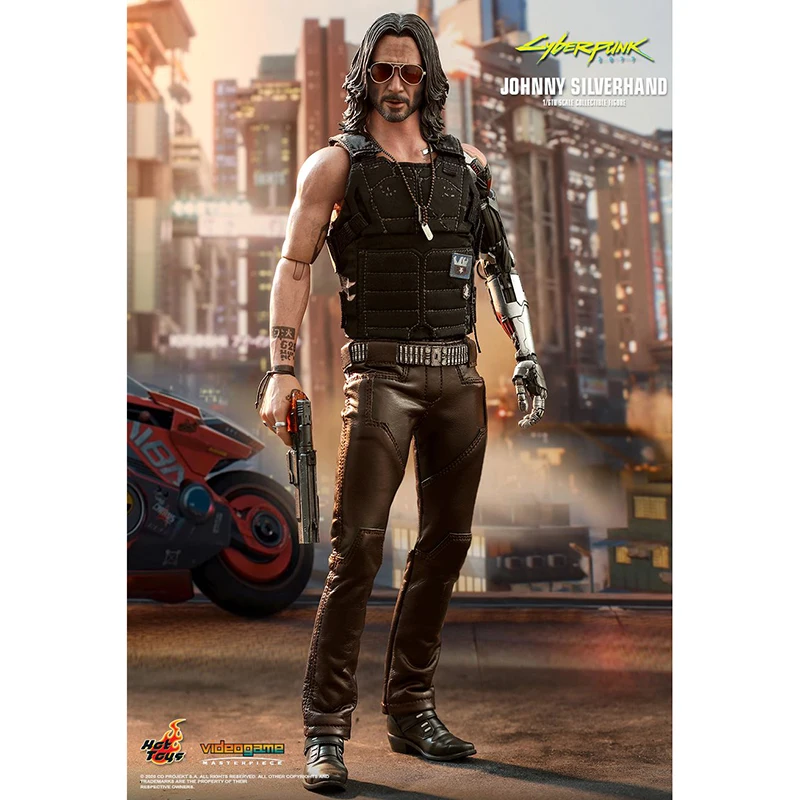 Фото Оригинальные коллекционные фигурки Hot Toys HT VGM47 Джонни Силверхенд в масштабе 1/6. В наличии. Аниме-фигурки для коллекционирования. №1