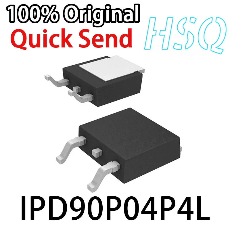 1 шт., новый оригинальный патч IPD90P04P4L P Channel-40V-90A MOS FET TO252