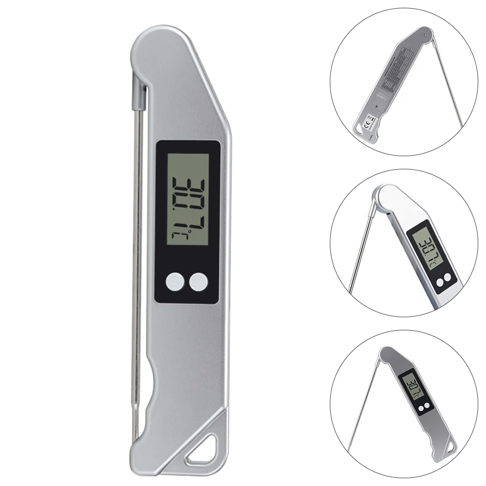 

Grill Kitchen Folding Meat Food Cooking Digital Practical Barbecue Liquids