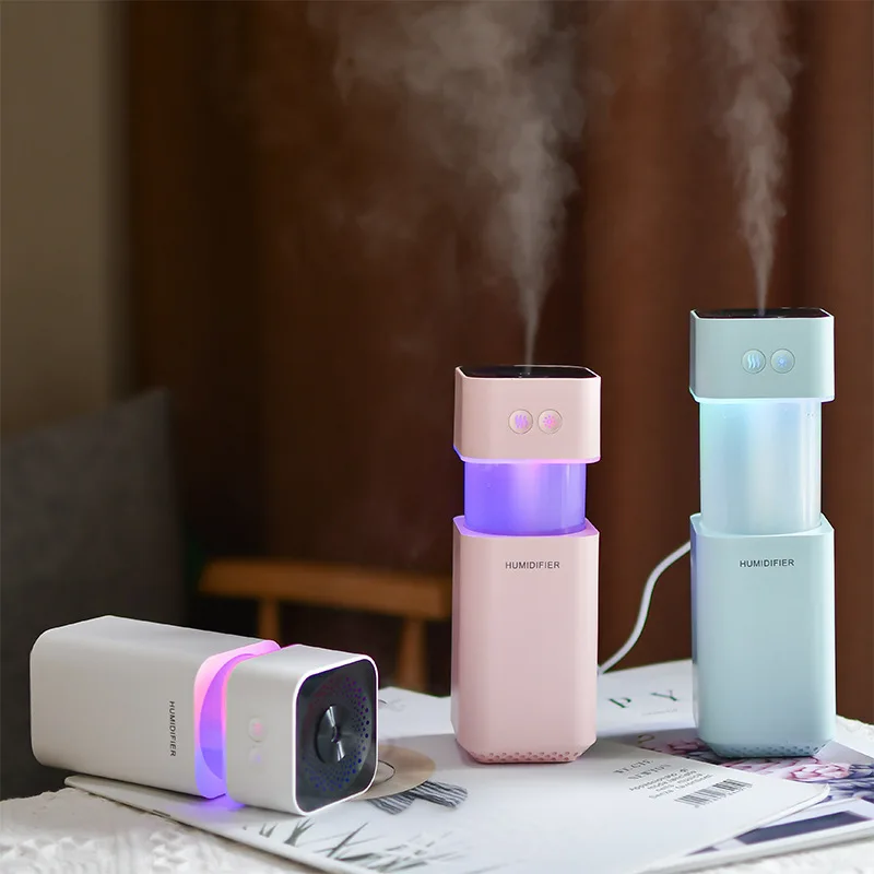 

200ML Air Humidifier Ultrasonic Aromatherapy Essential Oil Aroma Diffuser Home Bedroom Car Office USB Led Night Light