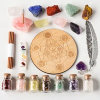 3 styles box of crystal energy collection points natural mineral mystery boxes stone set irregular mini gravel 7 chakra gemstone