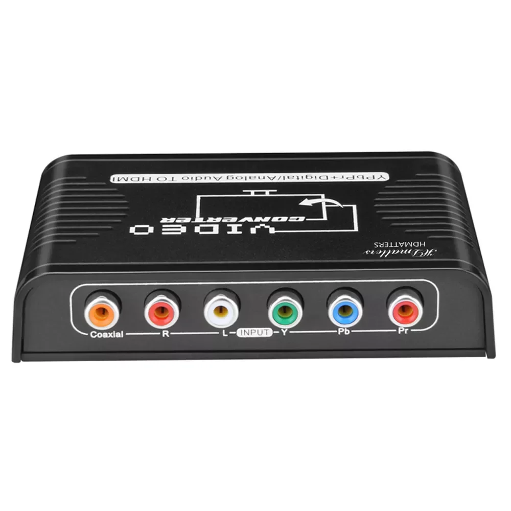 

5 RCA Ypbpr component to HDMI-compatible converter component video to hdmi-compable video audio converter adapter for ps2