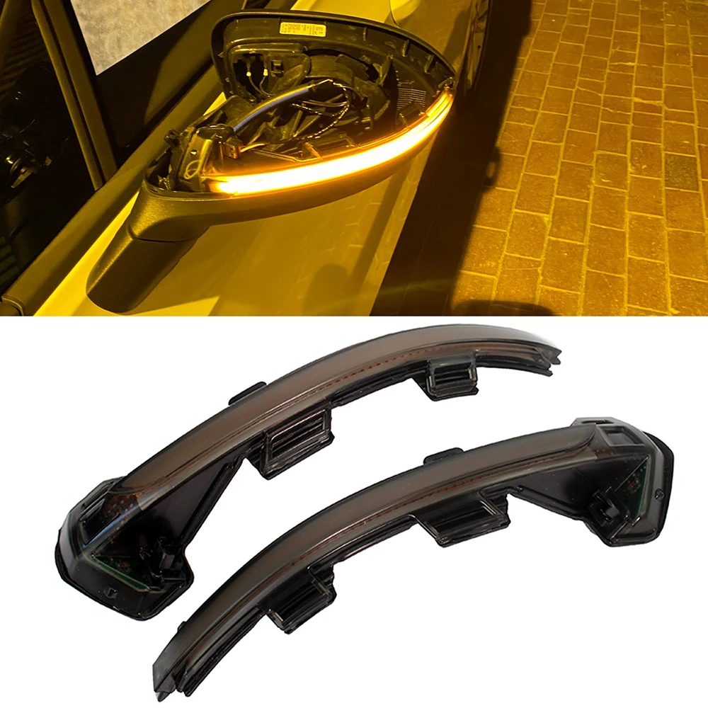 2 шт. светодиодный индикатор последовасветильник света для Фольксваген Гольф 8 MK8