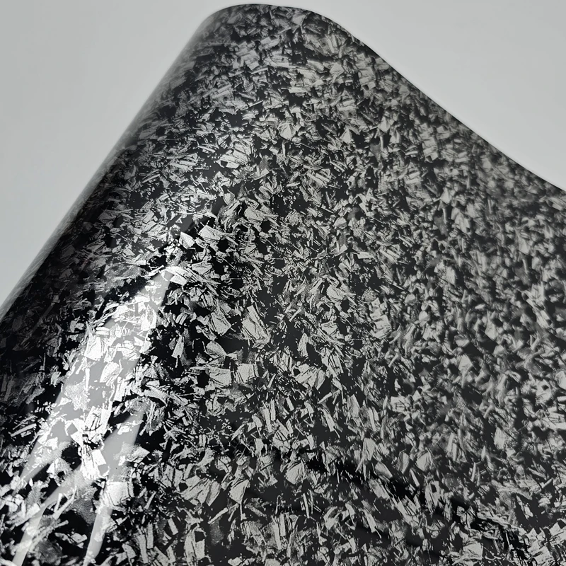 Высокоглянцевые кованые цветы углеродные серебряные внешние автомобильные