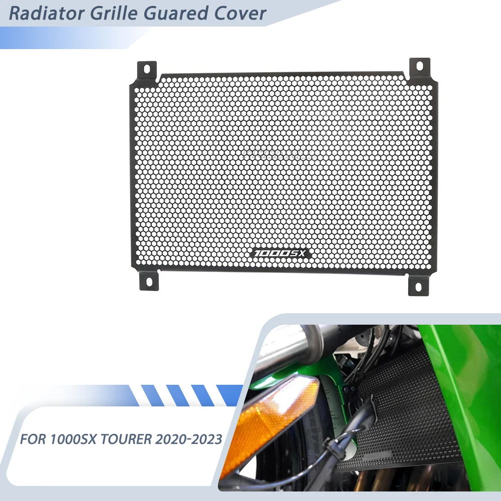 

Moto Parts Radiator Grille Guard Cover Protection FOR KAWASAKI Kawasaki Ninja1000SX Ninja 1000SX 2020+ Motorcycles Accessories
