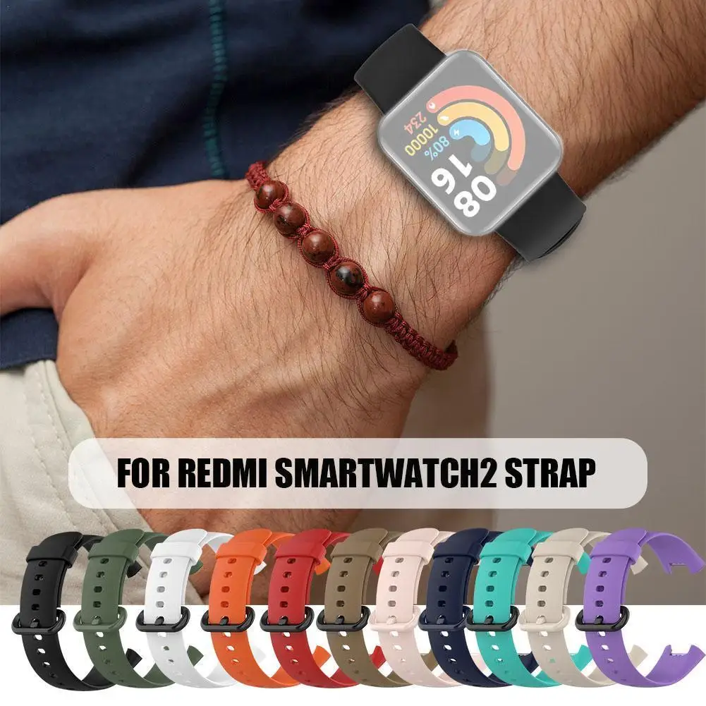 

Soft Silicone Strap for Xiaomi Mi Watch 2 Lite 2lite Light Watchband Straps For Xiomi Redmi Redmy Wacth 2 Watch2 Bracelet C N7W6