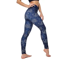 2019 new high waist high waist womens pants sexy elastic leggings sports tights yoga running 6617