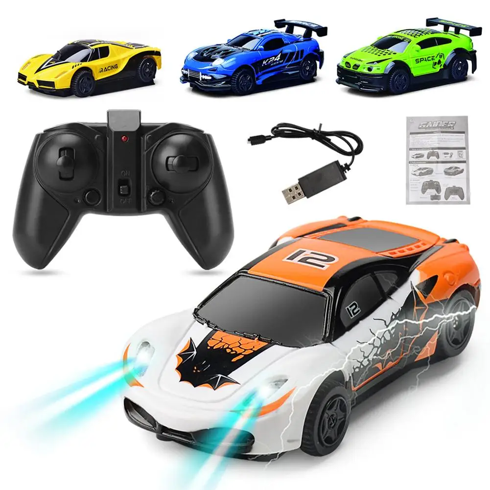 

Remote Control Wall Climbing Car Rechargeable Multi-functional 2.4g Remote Control Car With Lights For Kids Gifts
