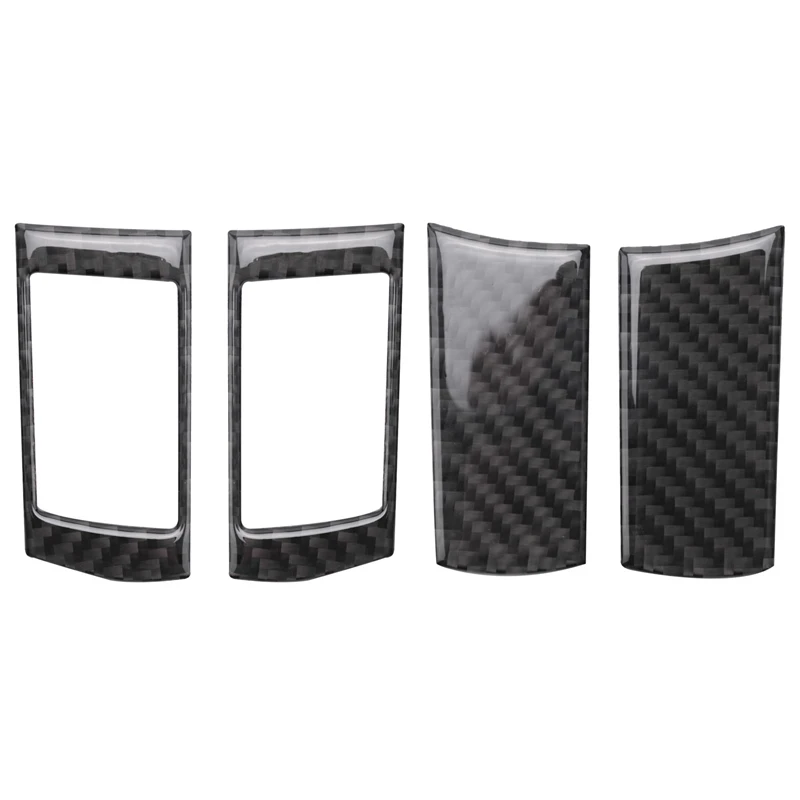 

Carbon Fiber Sticker For Dodge Challenger 2008-2010 Steering Wheel Button Accent Modified Trim Cover Interior