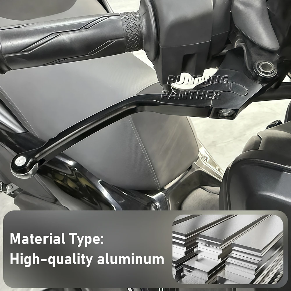Мотоциклетные черные/серебристые рычаги тормозной муфты аксессуары для Yamaha X-MAX