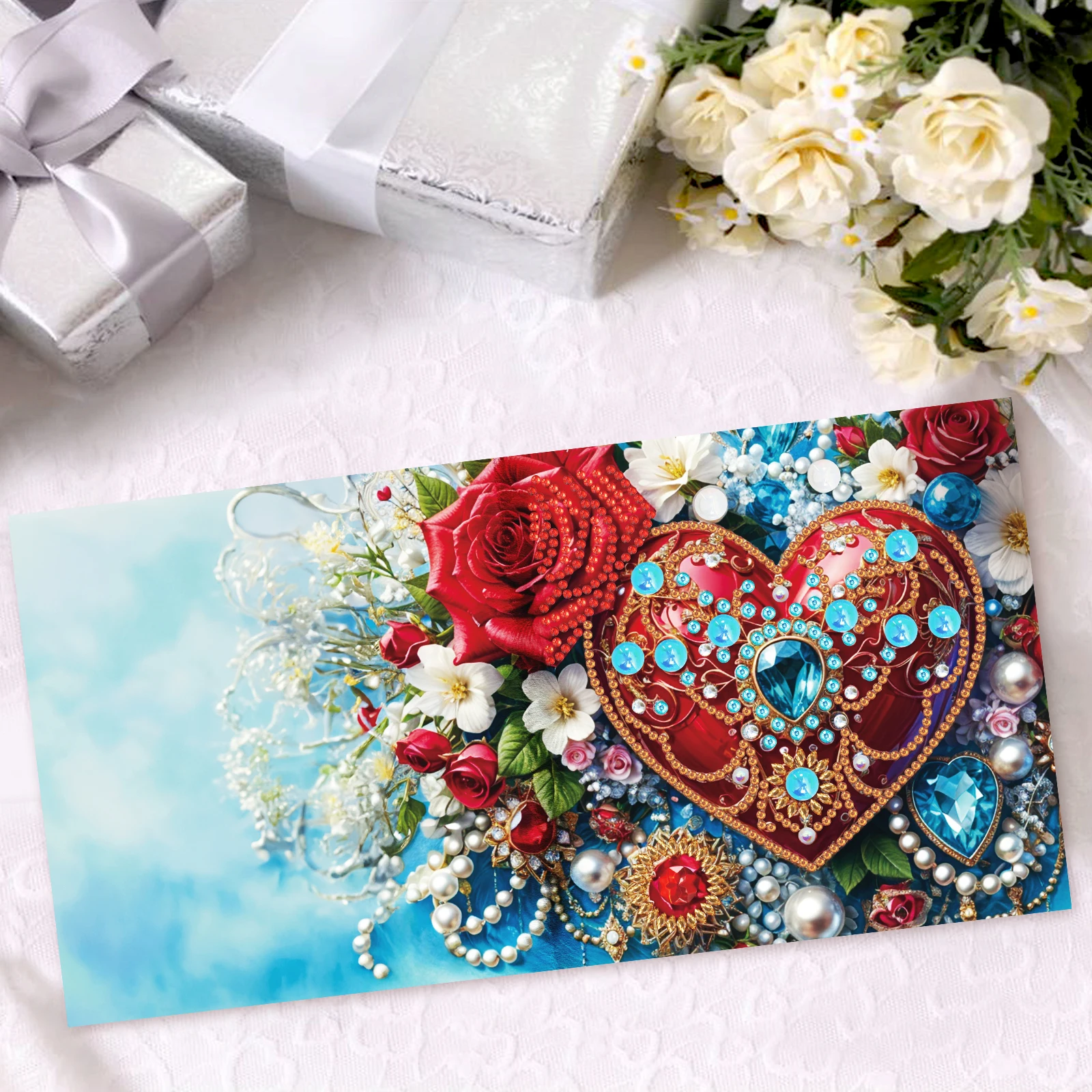 5d поздравительная открытка для взрослых с алмазной росписью художественный
