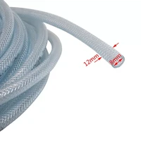 202210m20m pvc 812mm braided reinforced hose gardend irrigation flexible fiber water supply pipe environmental protection pip