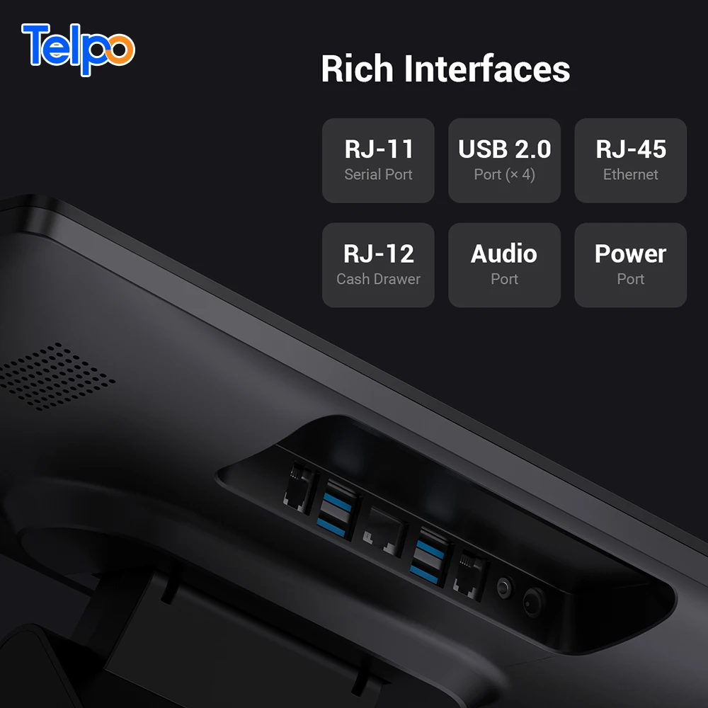 Компактный сенсорный экран машины для выставления телепо POS-система Android Machines