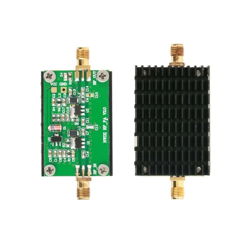 

2MHZ-700MHZ RF Power Amplifier 3W Low Noise Broadband RF Power Amplification Module for HF VHF UHF FM Transmitter Radio B2RC