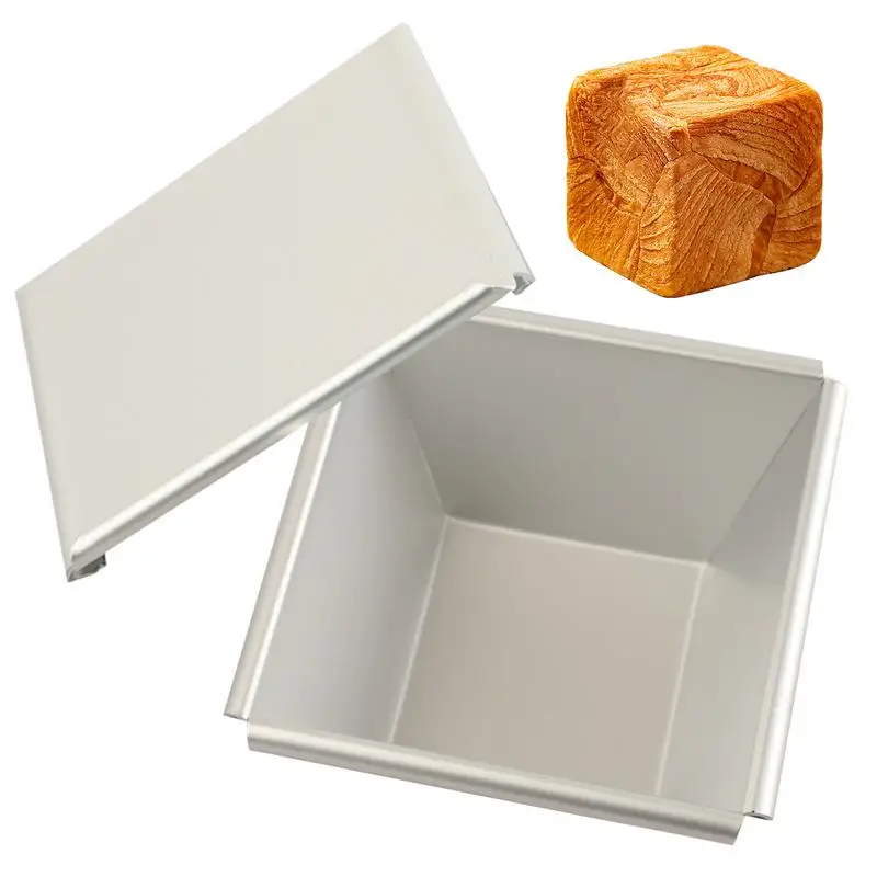 Квадратная форма для выпечки алюминиевая анодированная антипригарная хлеба с