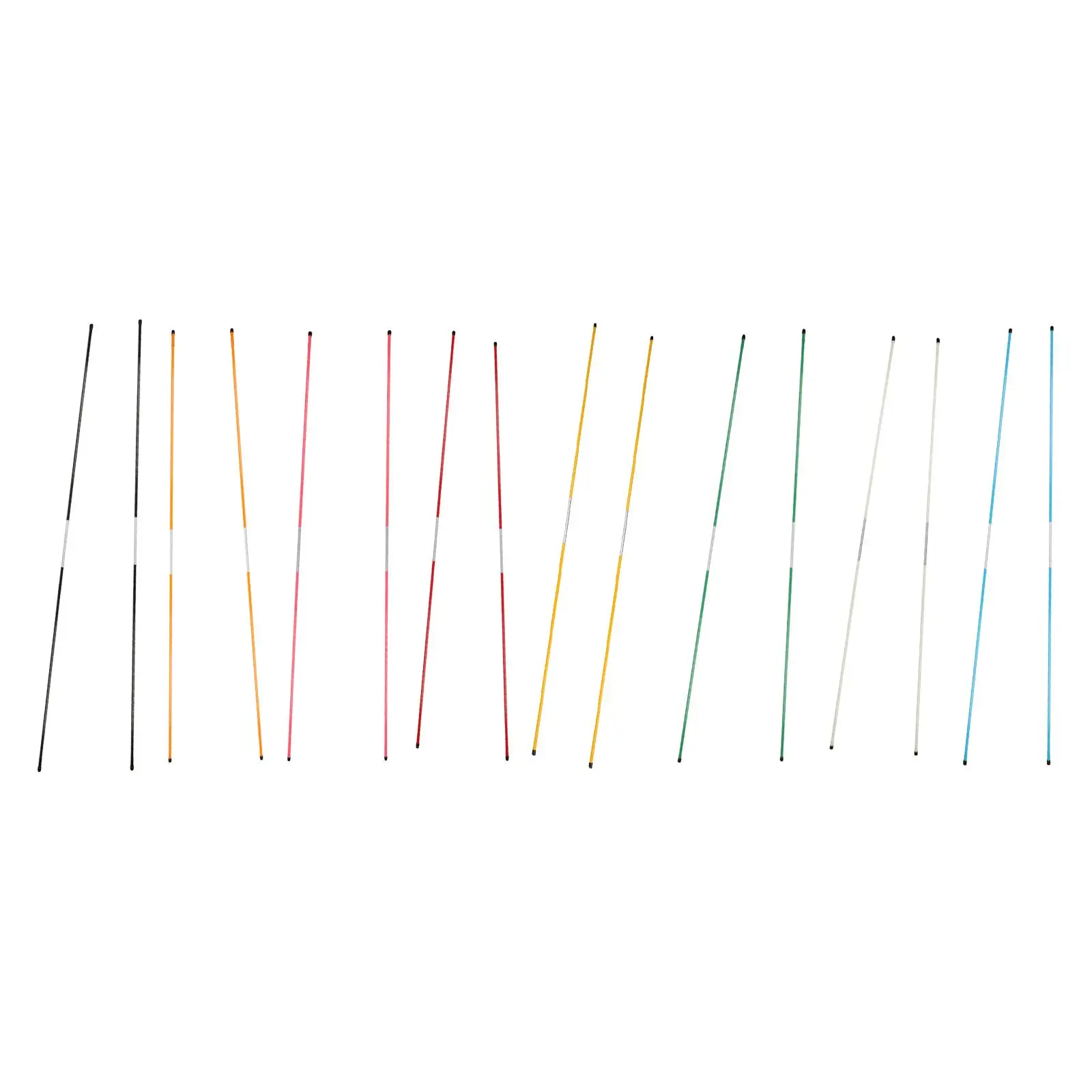 2 шт. тренировочное оборудование для клюшек гольфа 122 см тренажер прицеливания