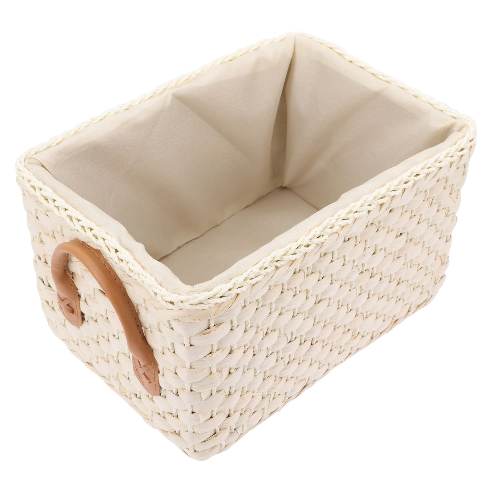 

Basket Storage Woven Baskets Box Sundries Organizer Bread Desktop Clothes Tray Wicker Toy Rattan Laundry Seagrass Wooden Picnic