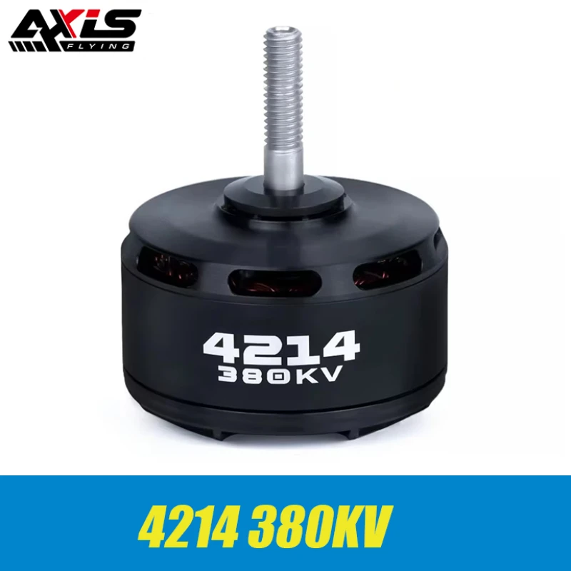 AxisFlying 4214 мотор 6-12S 380KV бесщеточный двигатель для 14/15/16 дюймов FPV дрона большого