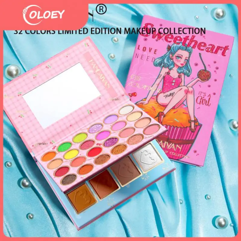 

Палитра теней для век 12 цветов, тени для век и искусственный набор для макияжа, стойкая Водонепроницаемая Косметика с эффектом пота