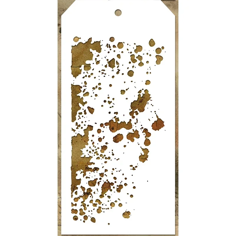 Новая этикетка с граффити пластиковый трафарет для DIY фон скрапбукинг