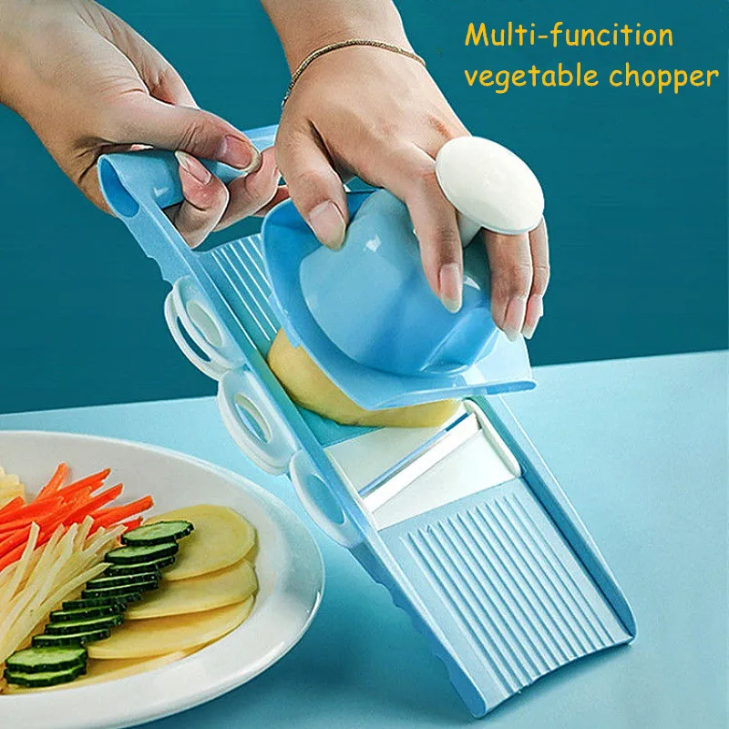 Potato Shredding Machine Slicing Chopper Chopping Vegetable Home Kitchen Multi Functional Radish Cucumber Scraper Rough Planer