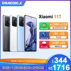 Глобальная версия смартфона Xiaomi 11T 128 ГБ256 ГБ MediaTek Dimensity 1200-Ultra Octa Core 108MP Camera 5000 мАч NFC 67W зарядка