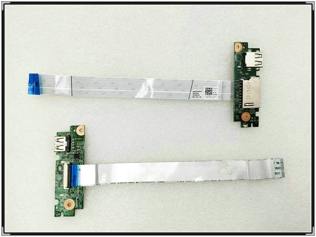

FOR Dell INSPIRON 15 3542 USB SD CARD READER BOARD CONNECTOR with cable 0XP600 CN-0XP600 tested 13804-1 C0T2X