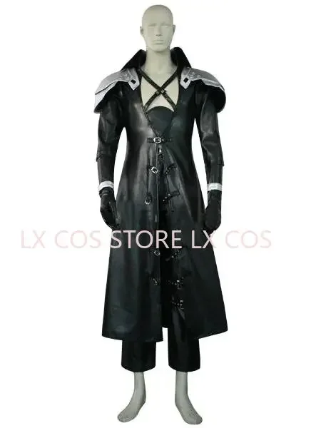 Sephiroth Deluxe Edition униформа для косплея полный комплект мужские костюмы на Хэллоуин