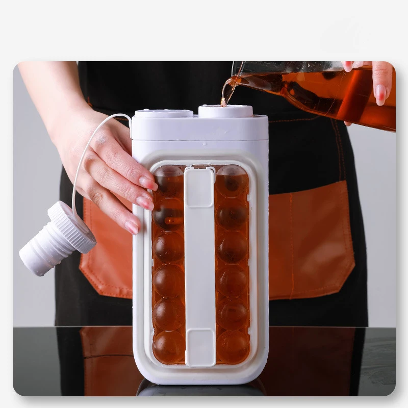 

2 в 1, портативная силиконовая форма для льда